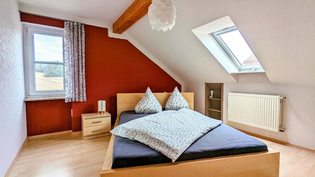 Ferienwohnung Schwalbennest Am Igelsbachsee Absberg Exteriör bild